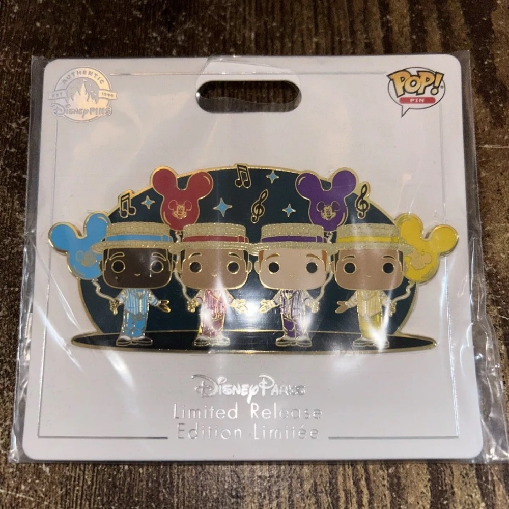 THE DAPPER DANS FUNKO POP! MAIN STREET U.S.A. DISNEY PARKS LIMITED RELEASE PIN